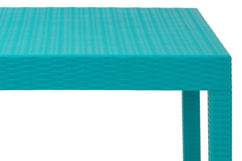 Nadia Bord 80x80 cm - Turkis - Hagemøbler - Hagebord - Cafebord