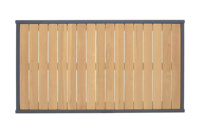 Palau Cafébord 143 cm - Tre/Grå - Hagemøbler - Hagebord - Cafebord