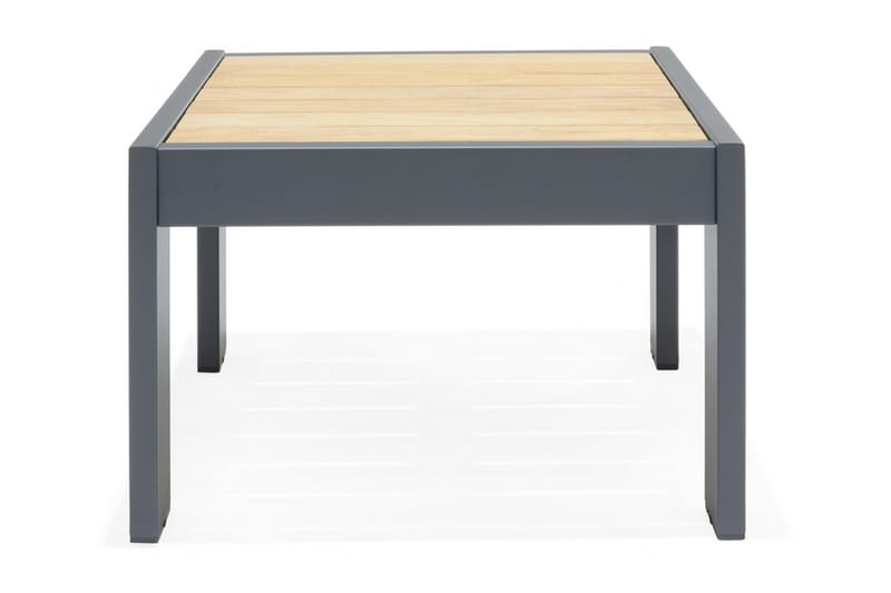 Palau Cafébord 63 cm - Tre/Grå - Hagemøbler - Hagebord - Cafebord