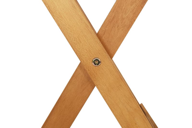 Sammenleggbart hagebord 60x60x75 cm heltre akasie - Brun - Hagemøbler - Hagebord - Cafebord