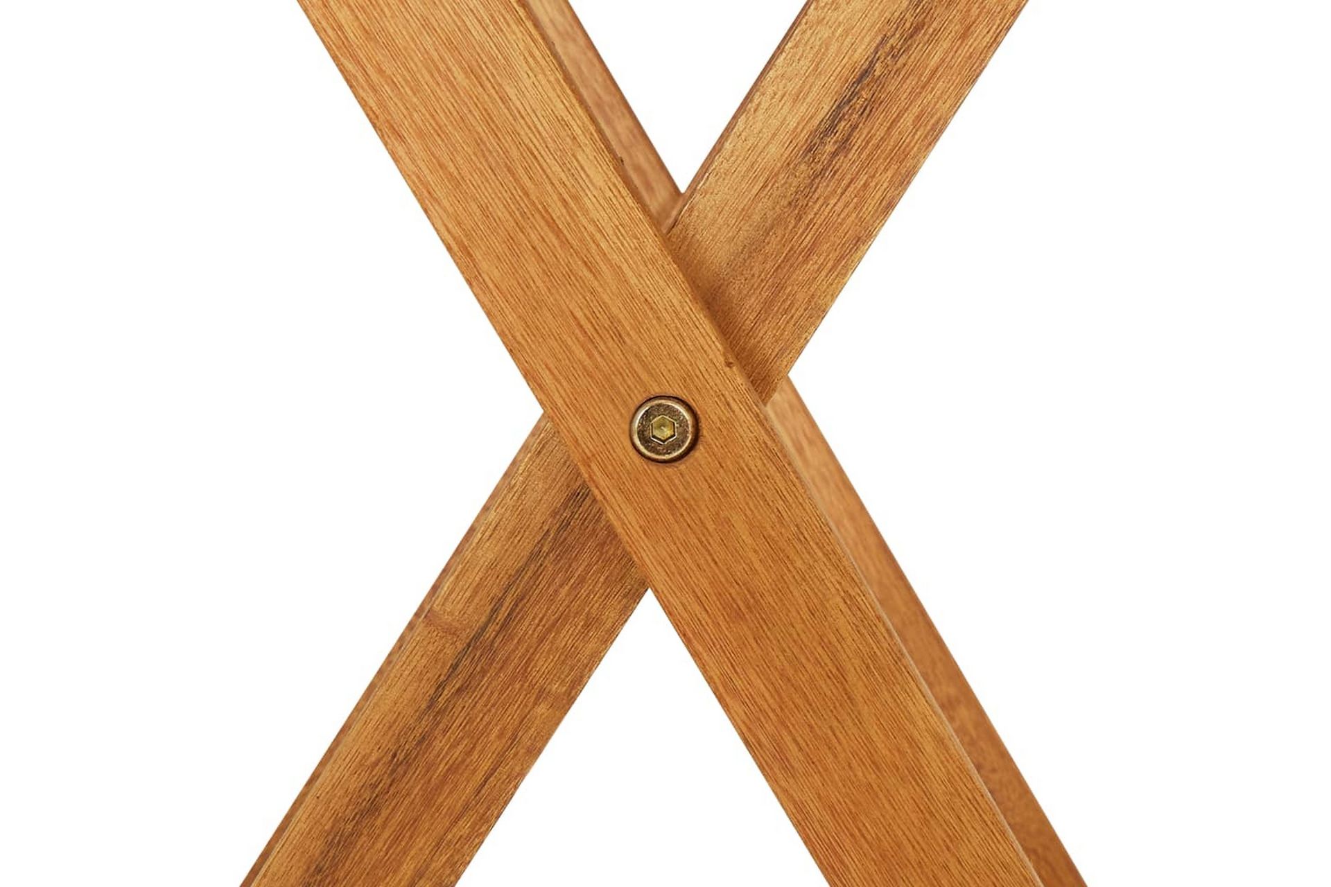 Sammenleggbart hagebord 70 cm heltre akasie - Brun - Hagemøbler - Hagebord - Cafebord