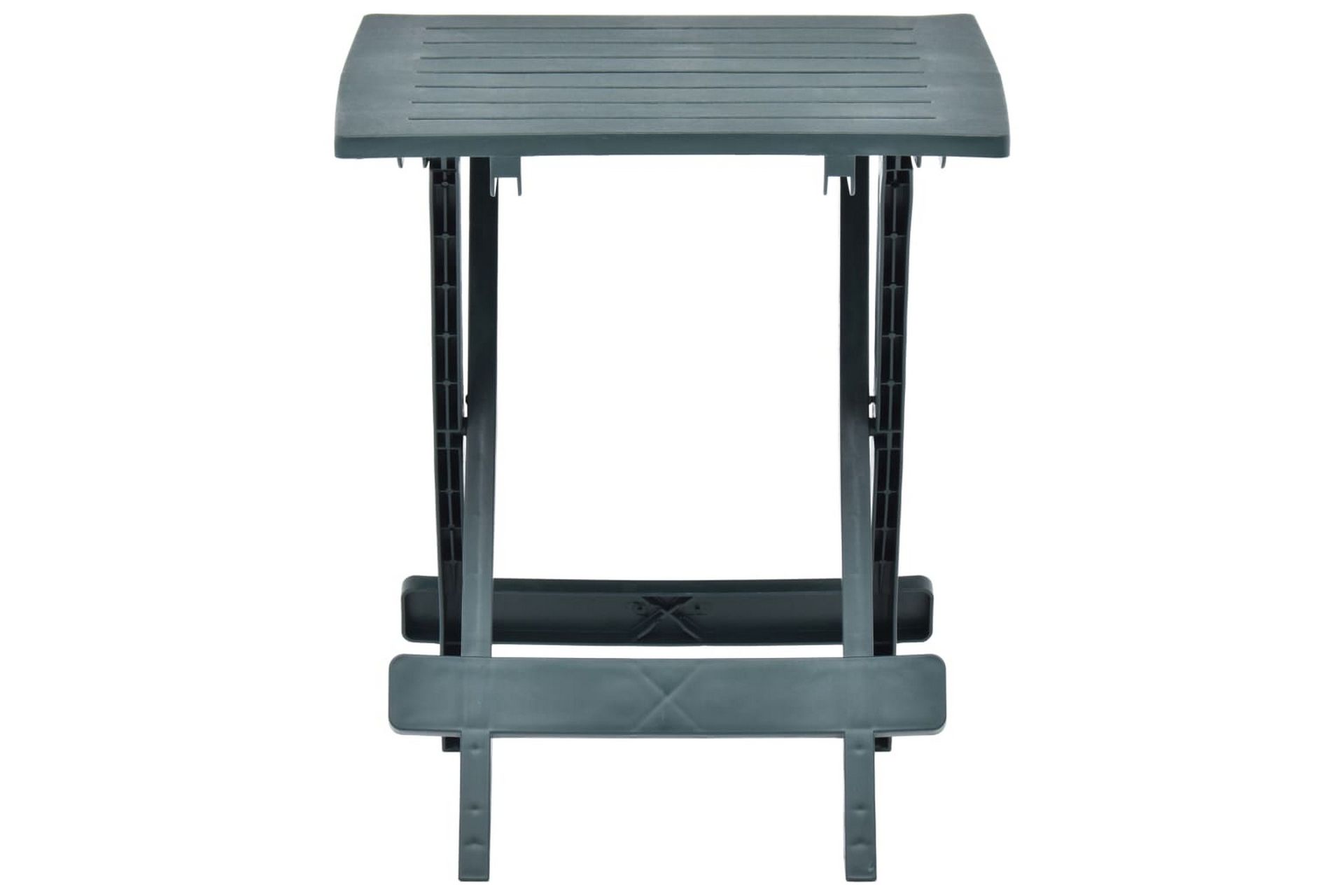 Sammenleggbart hagebord grønn 45x43x50 cm plast - Hagemøbler - Hagebord - Cafebord
