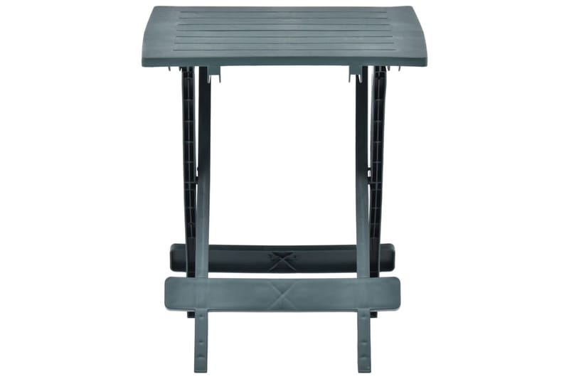 Sammenleggbart hagebord grønn 45x43x50 cm plast - Hagemøbler - Hagebord - Cafebord