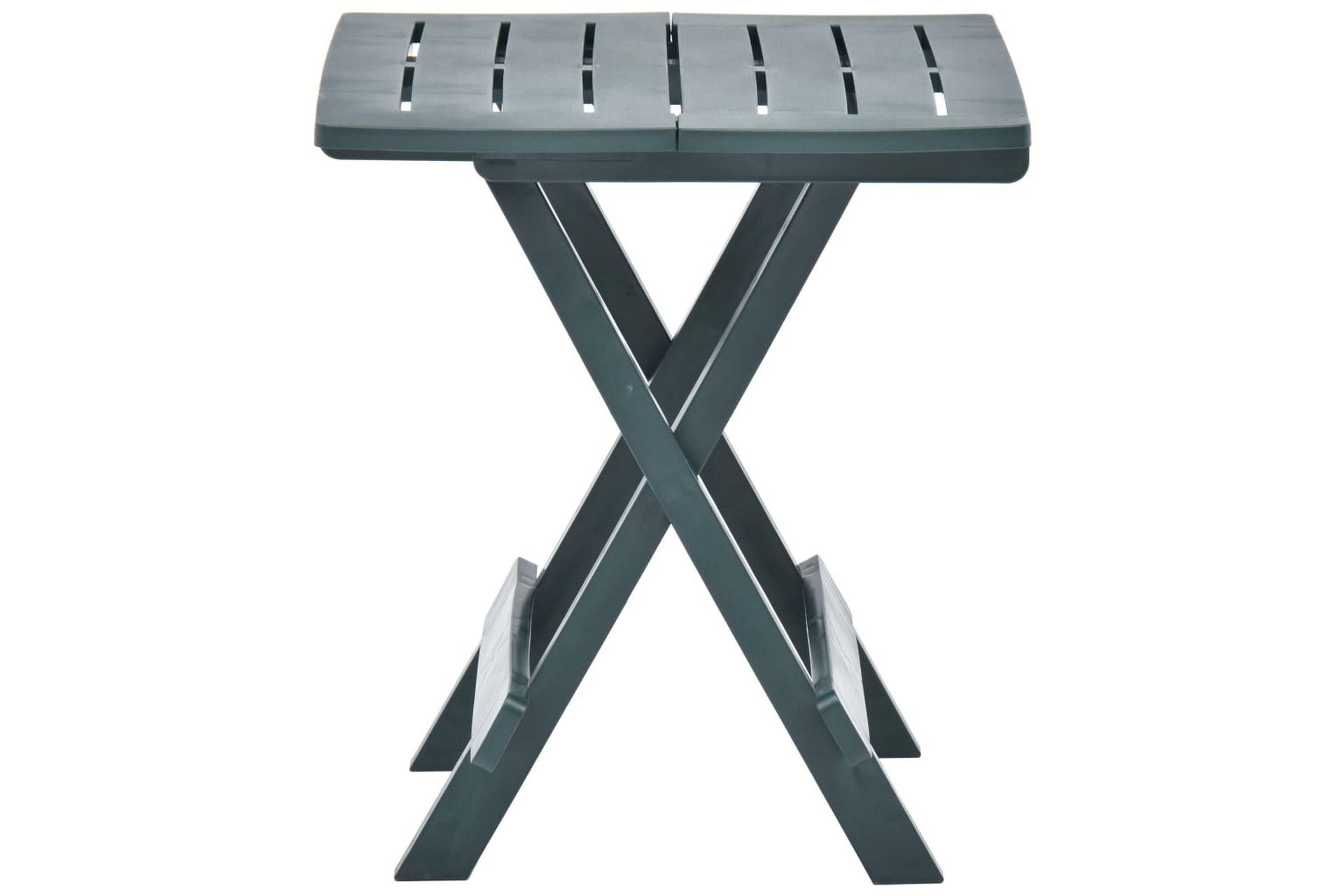 Sammenleggbart hagebord grønn 45x43x50 cm plast - Hagemøbler - Hagebord - Cafebord