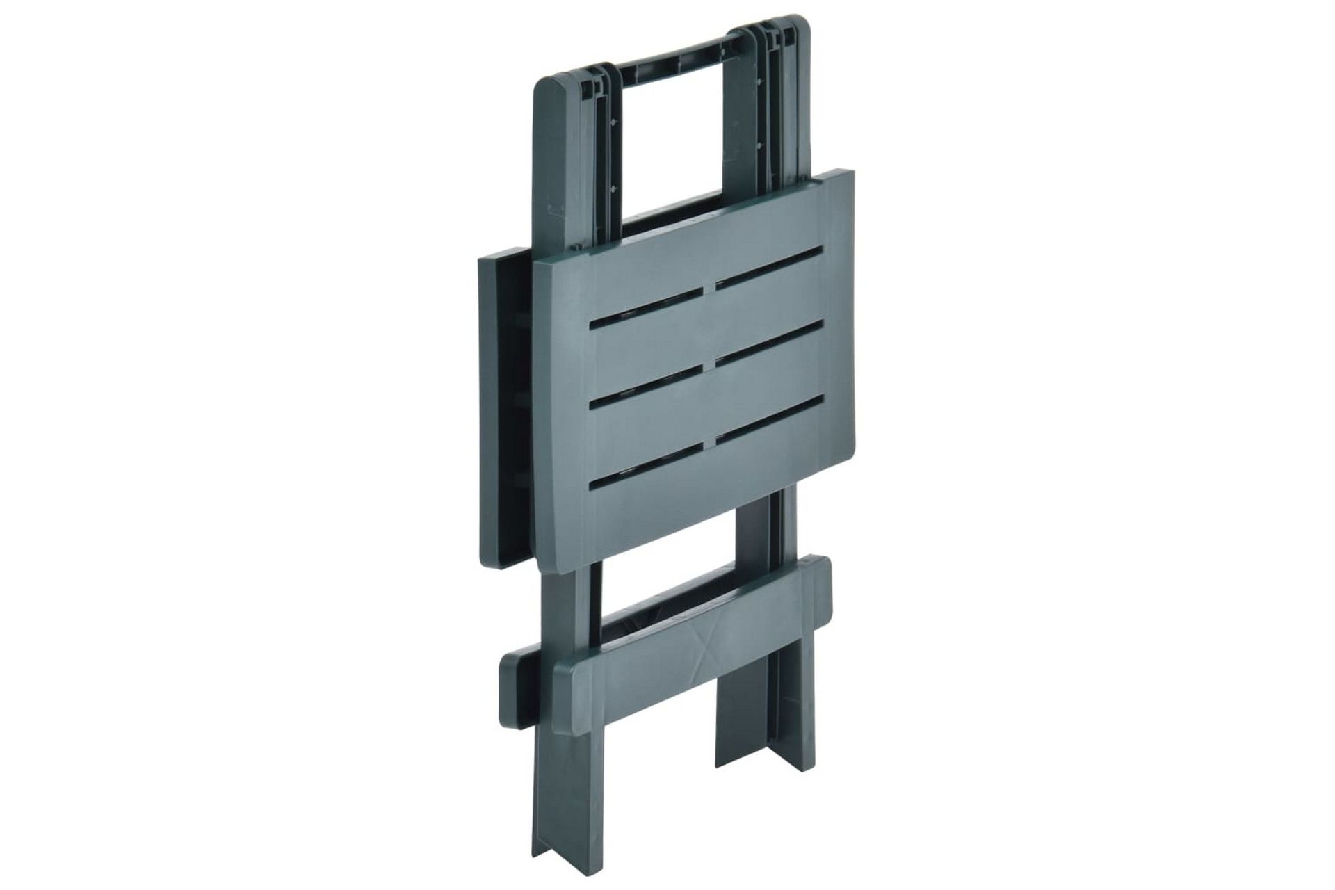 Sammenleggbart hagebord grønn 45x43x50 cm plast - Hagemøbler - Hagebord - Cafebord