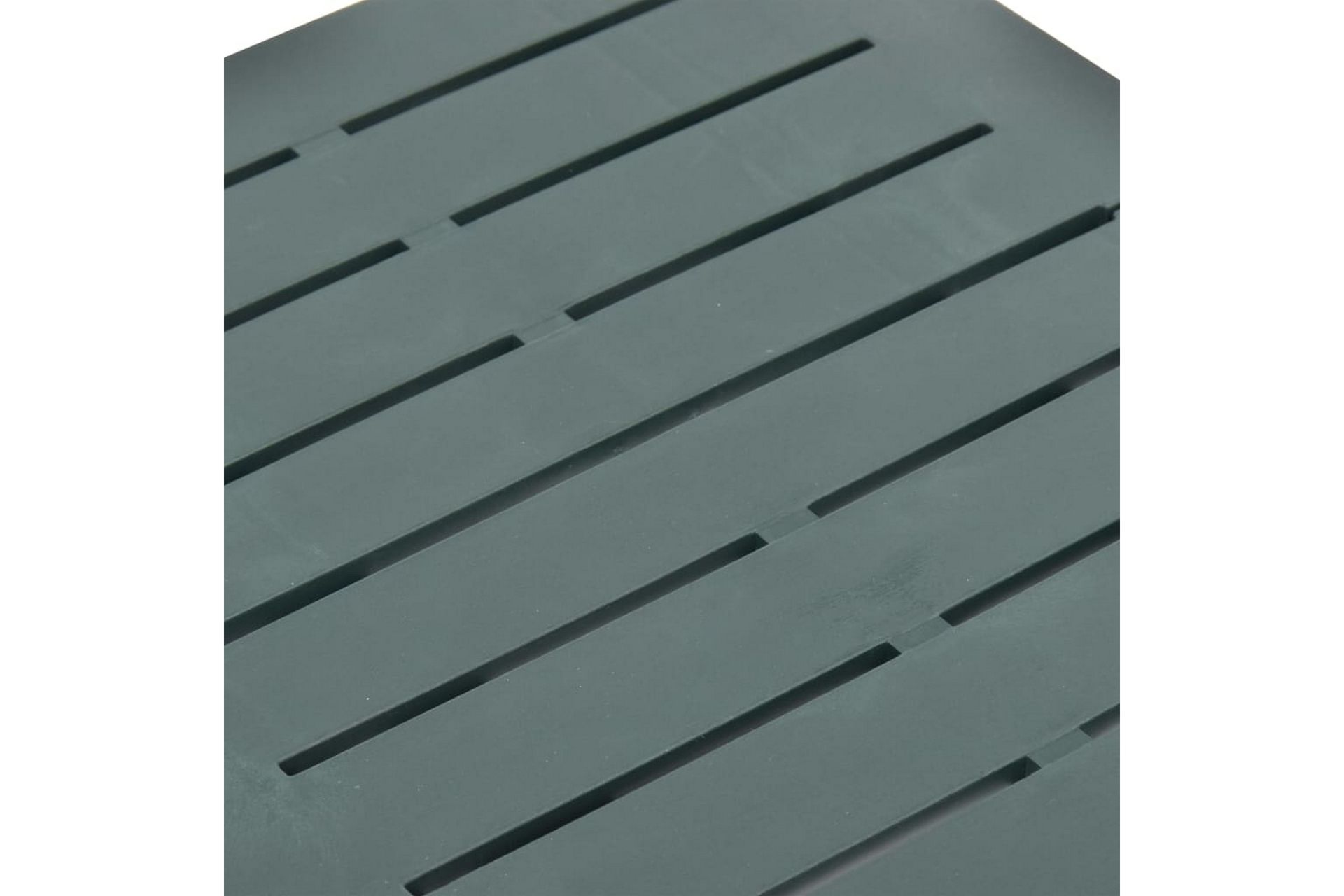Sammenleggbart hagebord grønn 45x43x50 cm plast - Hagemøbler - Hagebord - Cafebord