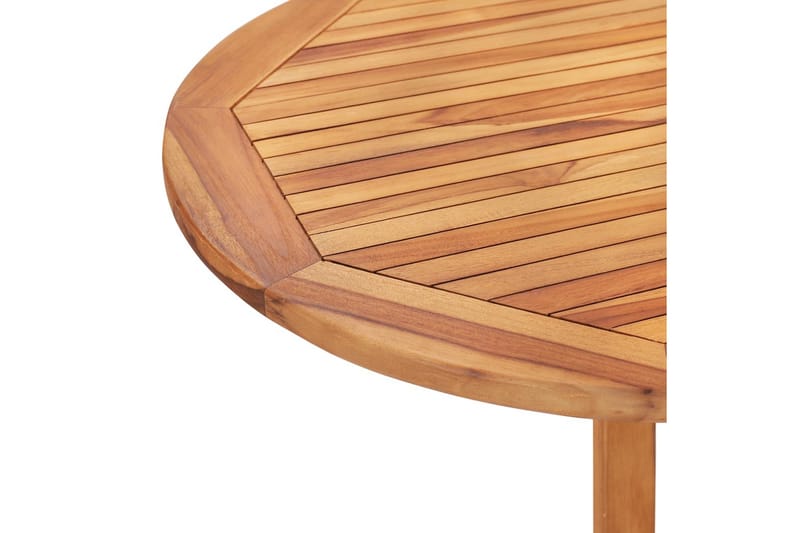 Sammenleggbart sommerfuglbord for hage 120x70x75cm heltre te - Brun - Hagemøbler - Hagebord - Cafebord