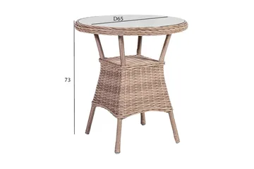 Toscana Bord - Hagemøbler - Hagebord - Cafebord