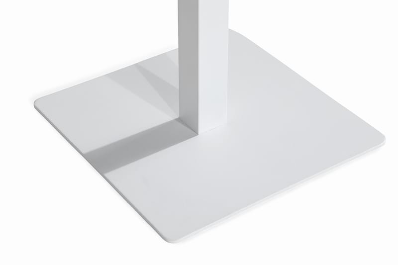 Tunis Cafébord 70x70 - Hvit/Grå - Hagemøbler - Hagebord - Cafebord