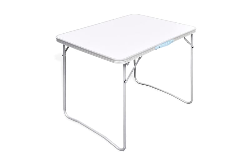 Camping Klappbord med Metallramme 80 x 60 cm - Hagemøbler - Hagebord - Campingbord