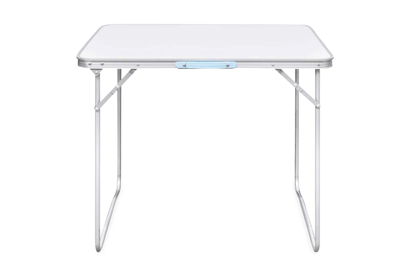 Camping Klappbord med Metallramme 80 x 60 cm - Hagemøbler - Hagebord - Campingbord