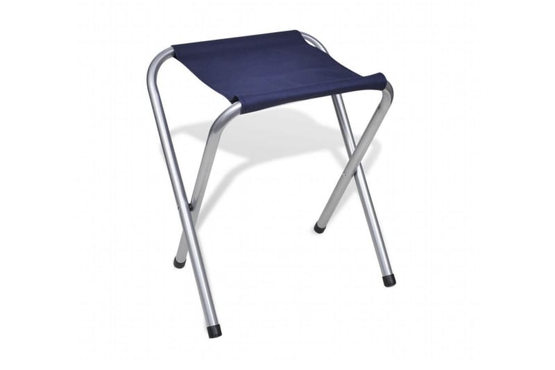 Campingbord med 6 Klappstoler Justerbar Høyde 180 x 60 cm - Hagemøbler - Hagebord - Campingbord