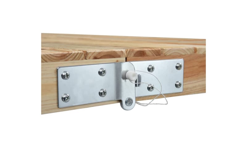 Foldbart campingbord med 4 seter stål aluminium - Hagemøbler - Hagebord - Campingbord