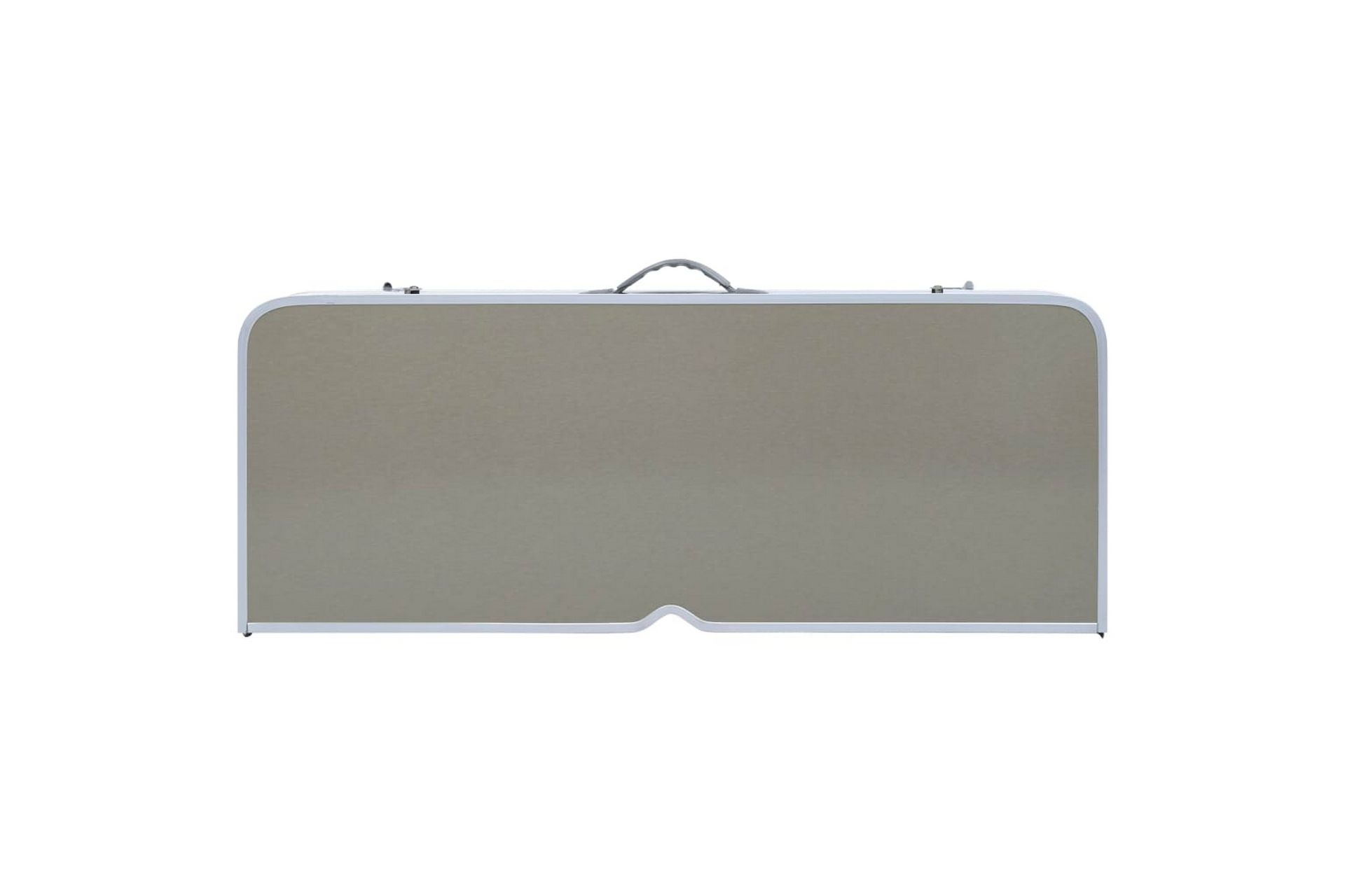 Foldbart campingbord med 4 seter stål aluminium - Hagemøbler - Hagebord - Campingbord