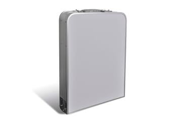 Sammenleggbar campingskap med aluminiumsramme - Hagemøbler - Hagebord - Campingbord