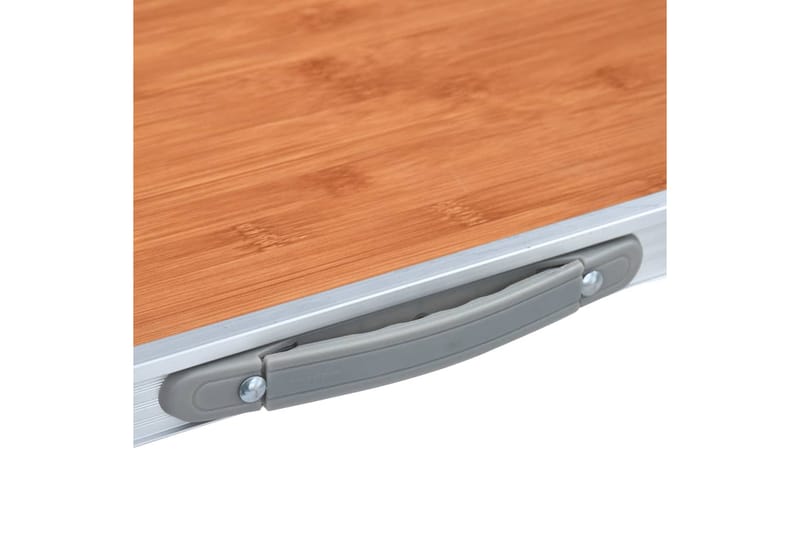 Sammenleggbart campingbord aluminium 120x60 cm - Hagemøbler - Hagebord - Campingbord