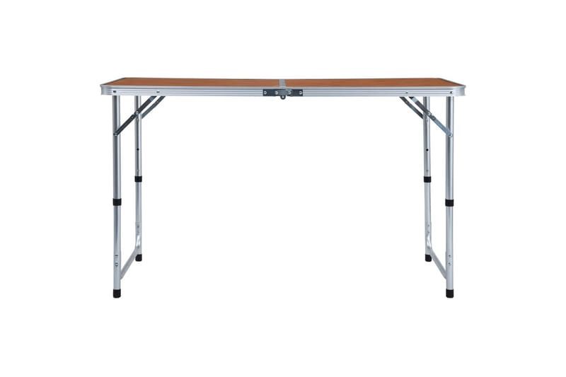 Sammenleggbart campingbord aluminium 120x60 cm - Hagemøbler - Hagebord - Campingbord