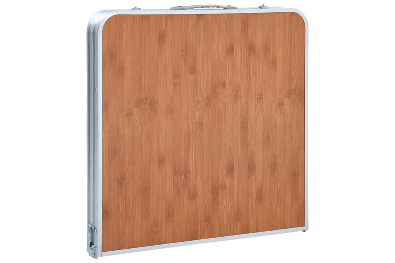 Sammenleggbart campingbord aluminium 120x60 cm - Hagemøbler - Hagebord - Campingbord