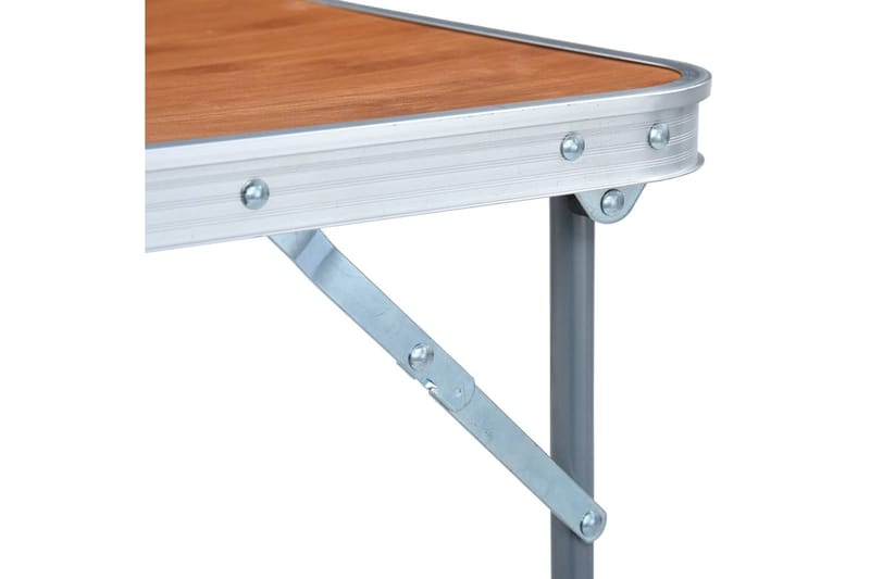 Sammenleggbart campingbord aluminium 180x60 cm - Campingmøbler - Campingbord