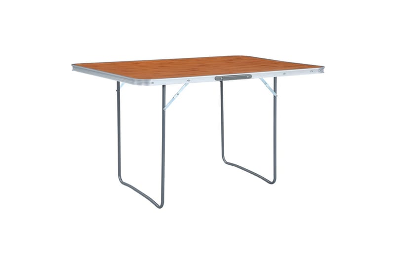 Sammenleggbart campingbord aluminium 180x60 cm - Hagemøbler - Hagebord - Campingbord