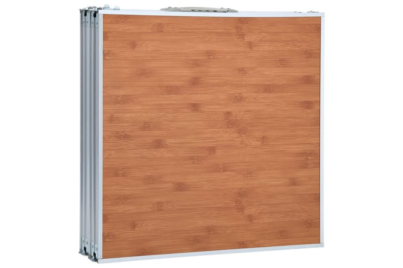 Sammenleggbart campingbord aluminium 240x60 cm - Hagemøbler - Hagebord - Campingbord