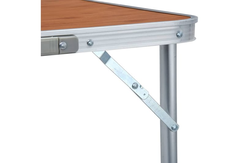 Sammenleggbart campingbord aluminium 240x60 cm - Campingmøbler - Campingbord