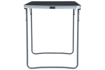 Sammenleggbart campingbord grå aluminium 120x60 cm - Hagemøbler - Hagebord - Campingbord