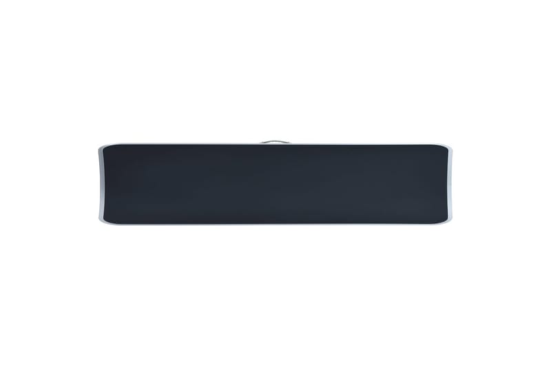 Sammenleggbart campingbord grå aluminium 240x60 cm - Hagemøbler - Hagebord - Campingbord