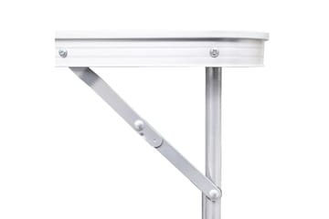 Sammenleggbart campingbord høydejusterbar aluminium 180x60cm - Hagemøbler - Hagebord - Campingbord