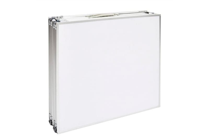 Sammenleggbart campingbord høydejusterbar aluminium 240x60cm - Hagemøbler - Hagebord - Campingbord