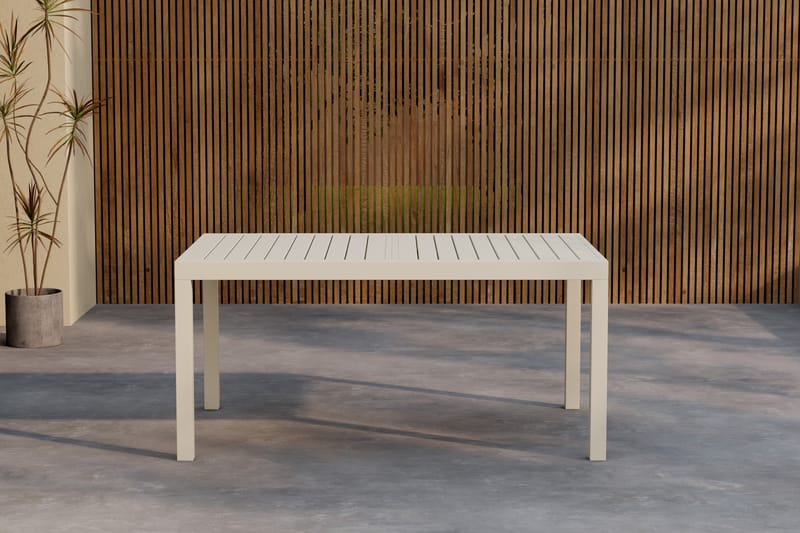Capo Spisebord Utendørs 100x160 cm - Beige - Hagemøbler - Hagebord - Spisebord ute