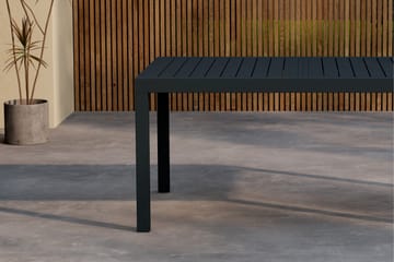 Capo Spisebord Utendørs 100x160 cm - Svart - Hagemøbler - Hagebord - Spisebord ute