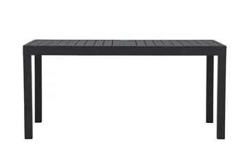 Capo Spisebord Utendørs 100x160 cm - Svart - Hagemøbler - Hagebord - Spisebord ute