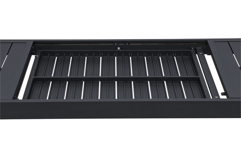 Capo Spisebord Utendørs 100x160 cm - Svart - Hagemøbler - Hagebord - Spisebord ute