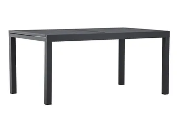 Capo Spisebord Utendørs 100x160 cm - Svart - Hagemøbler - Hagebord - Spisebord ute