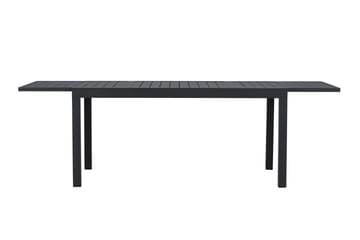 Capo Spisebord Utendørs 100x160 cm - Svart - Hagemøbler - Hagebord - Spisebord ute