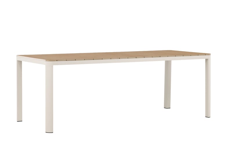 Etna Spisebord Utendørs 90x210 cm - Beige - Hagemøbler - Hagebord - Spisebord ute