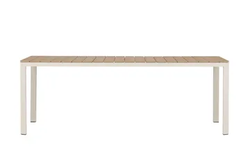 Etna Spisebord Utendørs 90x210 cm - Beige - Hagemøbler - Hagebord - Spisebord ute