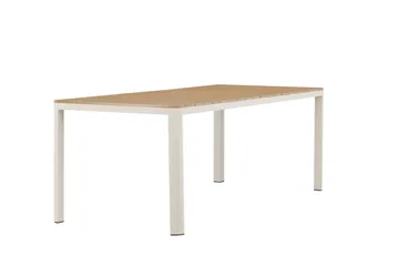 Etna Spisebord Utendørs 90x210 cm - Beige - Hagemøbler - Hagebord - Spisebord ute