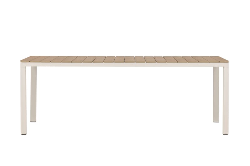 Etna Spisebord Utendørs 90x210 cm - Beige - Hagemøbler - Hagebord - Spisebord ute
