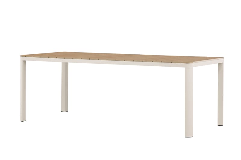 Etna Spisebord Utendørs 90x210 cm - Beige - Hagemøbler - Hagebord - Spisebord ute