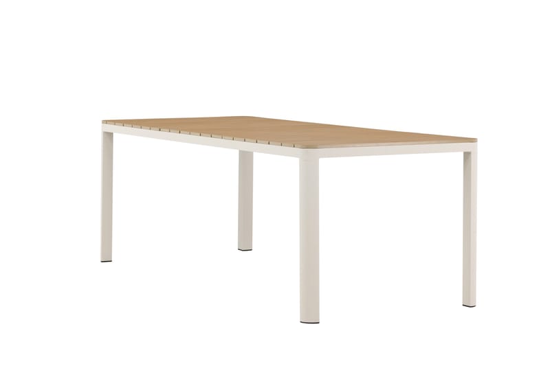 Etna Spisebord Utendørs 90x210 cm - Beige - Hagemøbler - Hagebord - Spisebord ute
