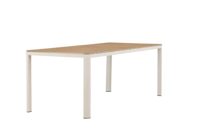 Etna Spisebord Utendørs 90x210 cm - Beige - Hagemøbler - Hagebord - Spisebord ute