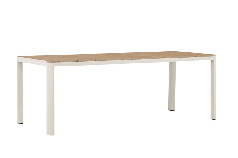 Etna Spisebord Utendørs 90x210 cm - Beige - Hagemøbler - Hagebord - Spisebord ute