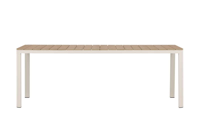 Etna Spisebord Utendørs 90x210 cm - Beige - Hagemøbler - Hagebord - Spisebord ute
