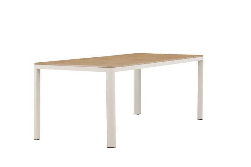 Etna Spisebord Utendørs 90x210 cm - Beige - Hagemøbler - Hagebord - Spisebord ute
