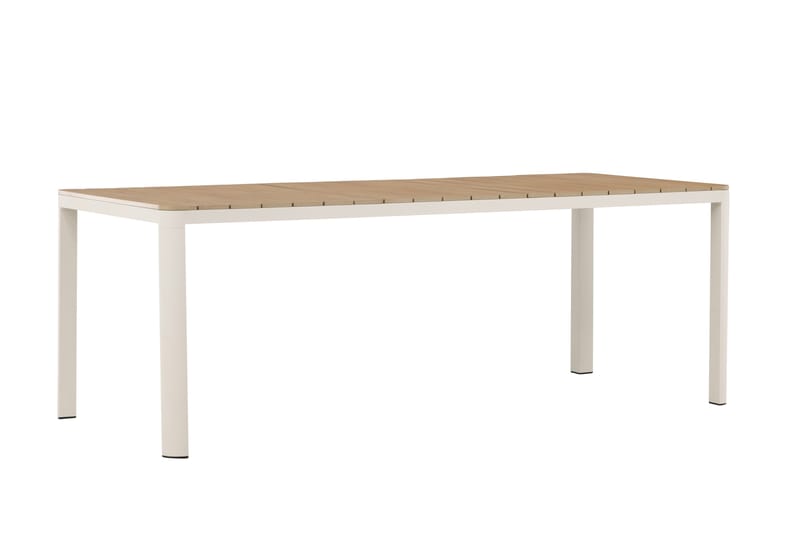 Etna Spisebord Utendørs 90x210 cm - Beige - Hagemøbler - Hagebord - Spisebord ute