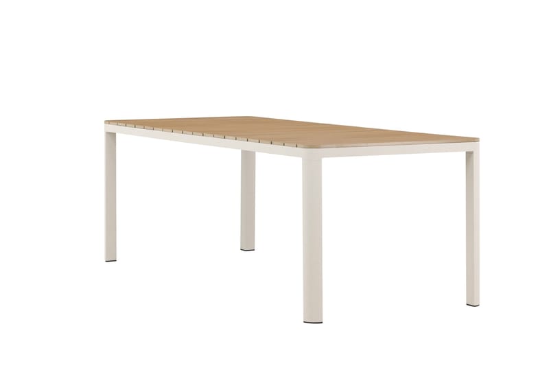 Etna Spisebord Utendørs 90x210 cm - Beige - Hagemøbler - Hagebord - Spisebord ute