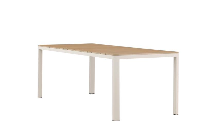 Etna Spisebord Utendørs 90x210 cm - Beige - Hagemøbler - Hagebord - Spisebord ute