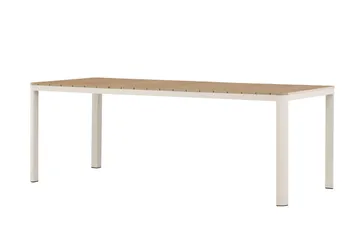Etna Spisebord Utendørs 90x210 cm - Beige - Hagemøbler - Hagebord - Spisebord ute